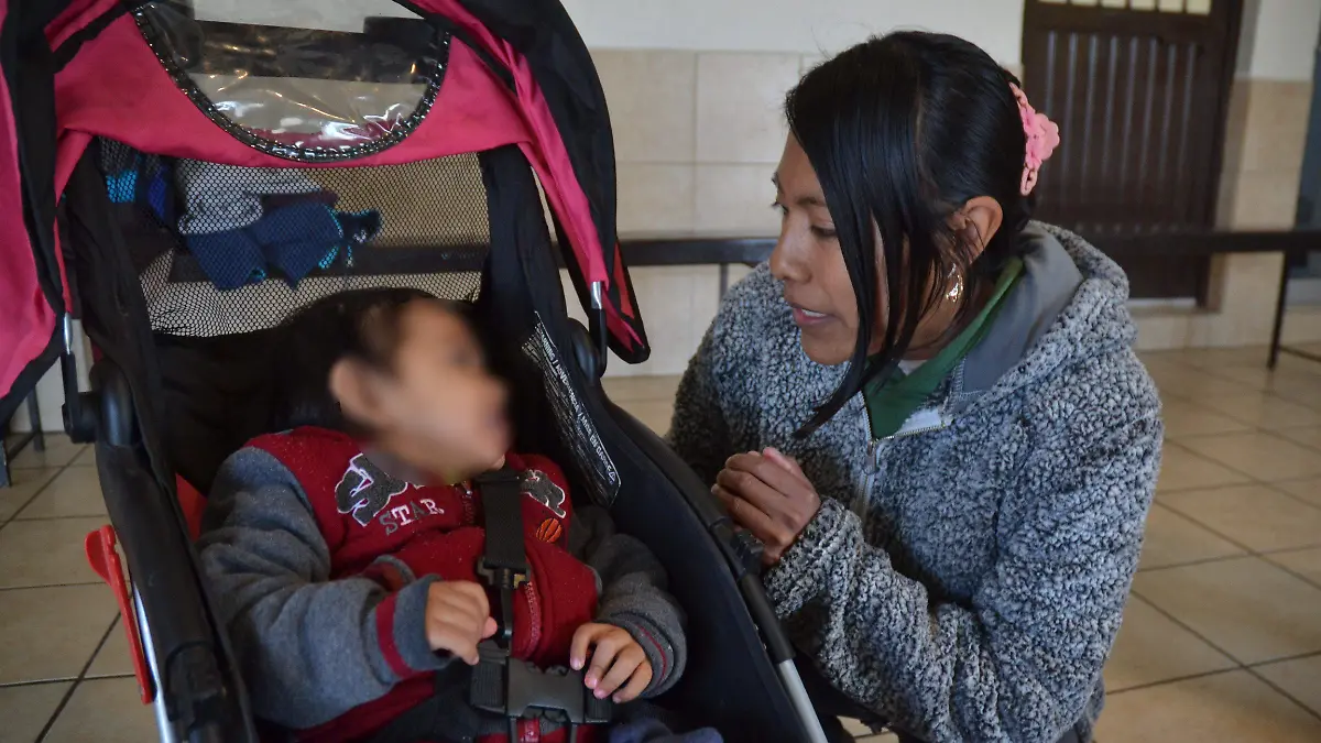 Migrante en albergue de San Luis (3)